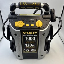 STANLEY 1000 Peak Amp Automotive Jump Starter READ 