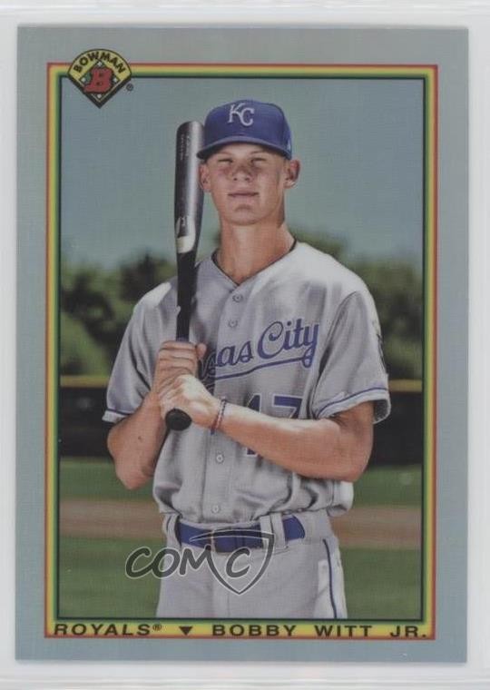 2020 Bowman 1990 Bowman Bobby Witt Jr #90B-BWJ 0q37