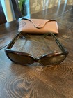 Ray-Ban Jackie Ohh Tortoise Brown Frame Polarized Lens RB4101 58-17 with case.
