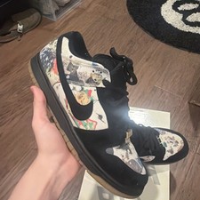 Preços baixos em Nike SB Dunk Low x Supreme Rammellzee | eBay
