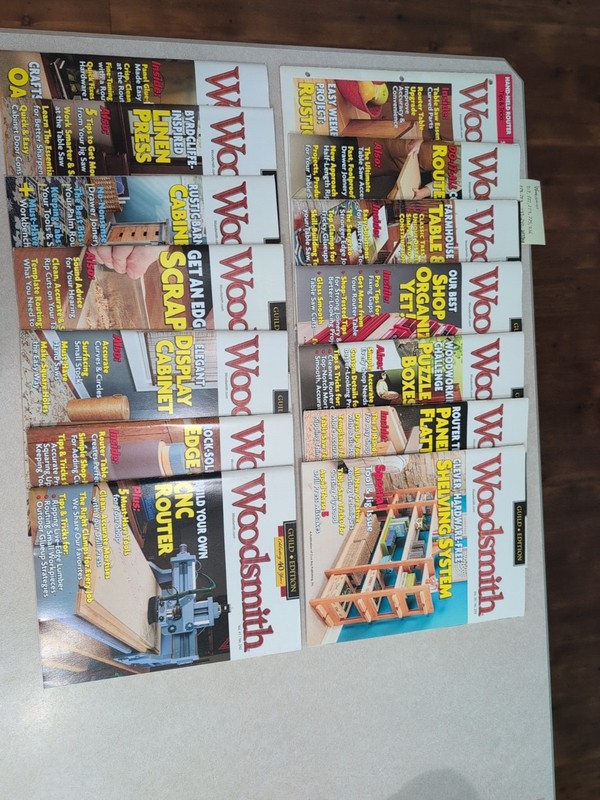 Woodsmith Magazine 14 Issues Woodworking Projects  2020-2021