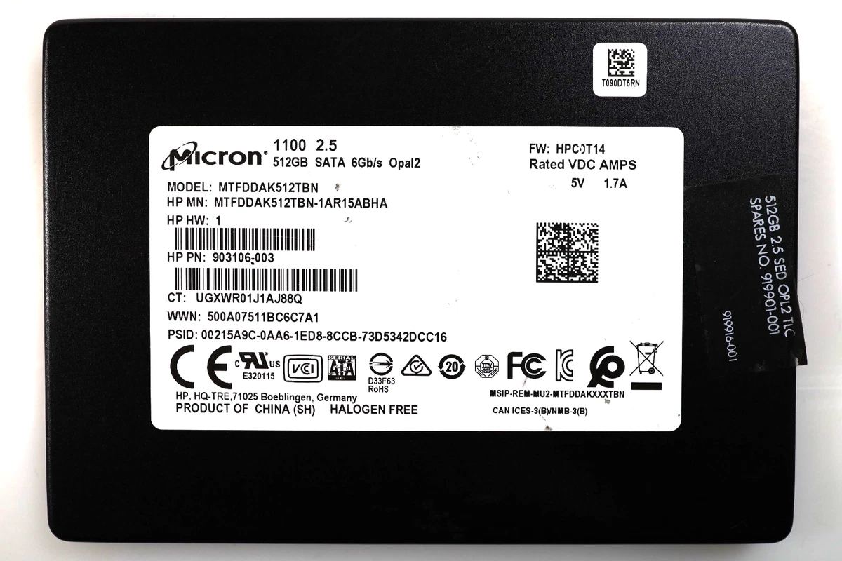 Micron 512 GB Solid State Drives for sale - eBay