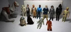 13 Vintage 1977-80 Star Wars Figures Loose Farmboy Luke Darth Han Solo Rancor EX