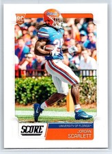 2019 Score Jordan Scarlett Rookie Florida Gators RC #420