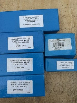 Grizzly Industrial, Inc Lathe turning starter Kit. 