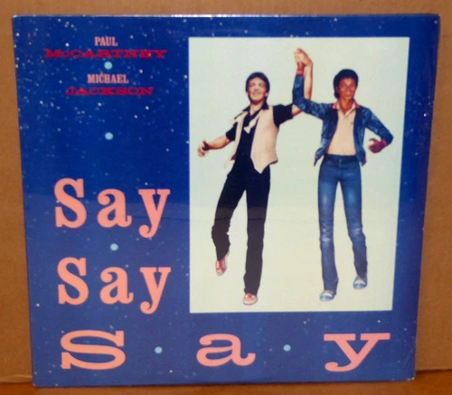 Paul McCartney Michael Jackson SEALED NEW 12 inch vinyl record Say Say Say