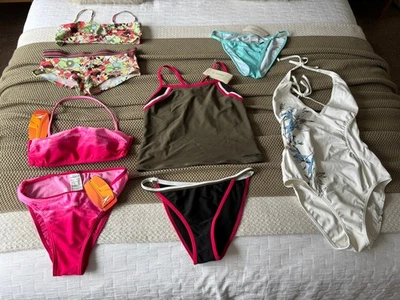 Paquete De Colección (década de 2000) SPEEDO Damas Trajes de Baño Talla 14 Tankini Bikini Trajes de Baño  - Imagen 1 de 4