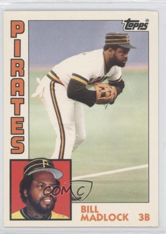 1984 Topps Tiffany Bill Madlock #250 0a0
