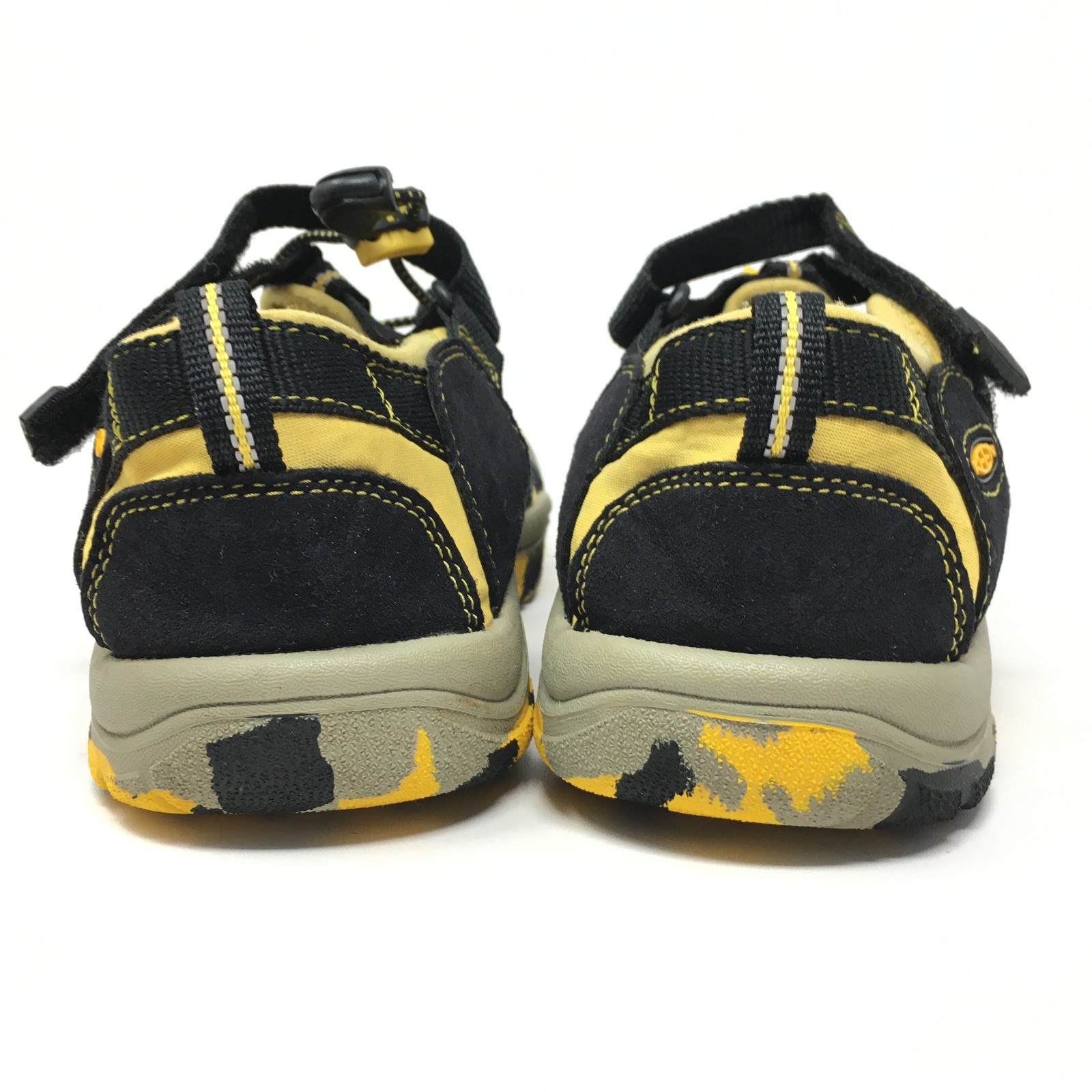 Keen Newport H2 sandali impermeabili scarpe uomo taglia 7 nero giallo trail sport