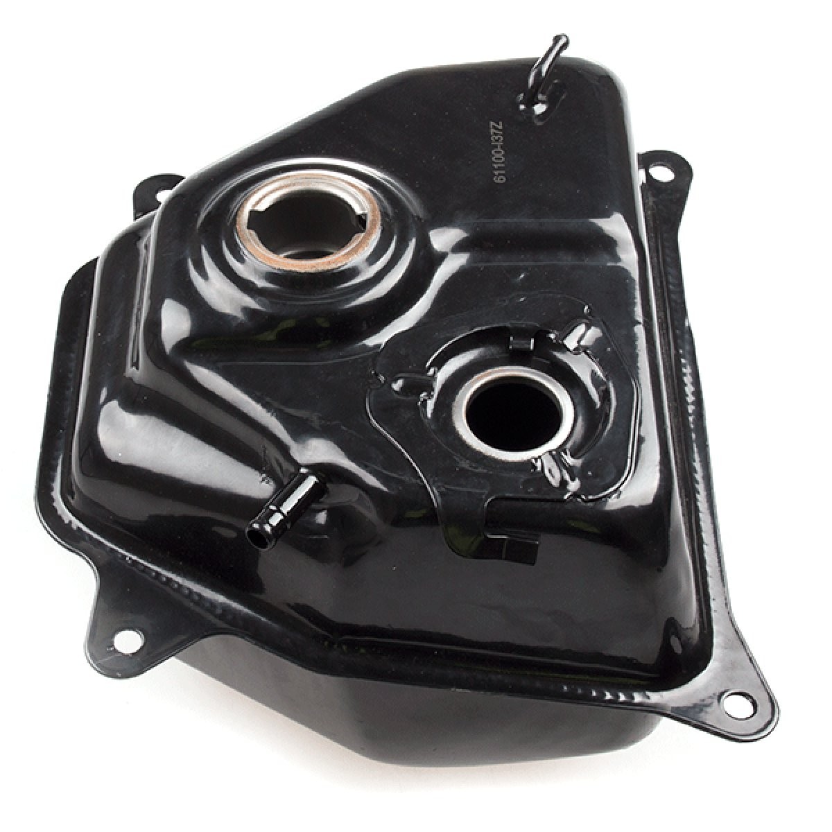 Fuel Tank for ZS125T-40-E4 Petrol Black Metal Scooter Painted 5.5 L Front FLT100
