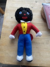 Handmade Black Red Jacket Blue Trouser Doll