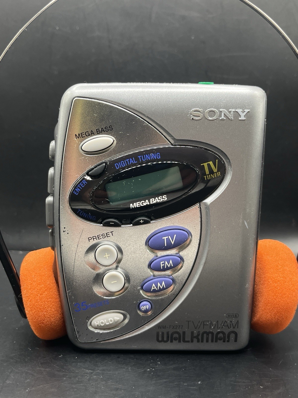 Sony Walkman WM-FX277 FM/AM Radio Cassette Tape Player NEW BELT Tested And Works