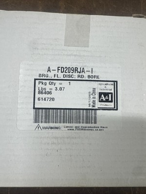 A&I Products ST491A Flanged Disc Bearing Unit A-FD209RJA-I