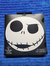 Disney Nightmare Before Christmas 12 Days Of Socks Jack Sally Zero Size 4 - 10