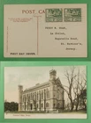 DR WHO 1943 GERMAN OCCUPATION JERSEY FDC VICTORIA COLLEGE POSTCARD R42809