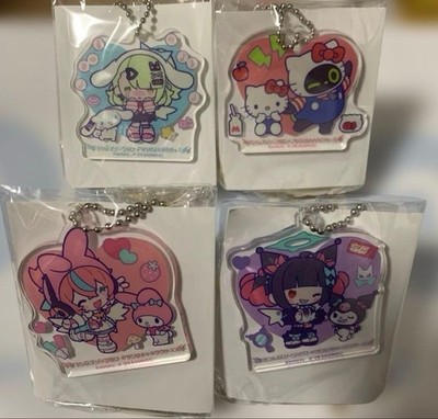 Zenless Zone Zero × Sanrio Acrylic Ball Chain complete Set 4 Gigo 2026 Japan FS