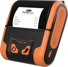 Portable 80mm POS Printer Mobile Thermal Receipts Printer USB Bluetooth