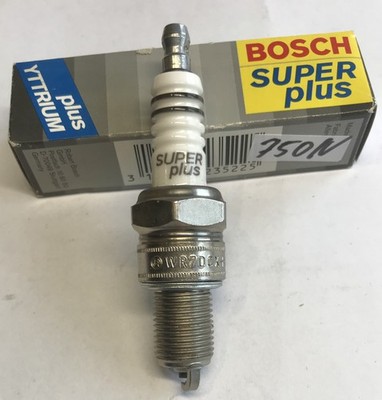 4x Bosch WR7DCX+ Zündkerze super plus passend für MITSUBISHI NISSAN HYUNDAI LADA
