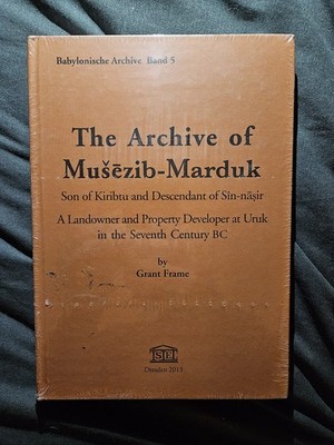 Archive of Musezib-marduk, Son of Kiribtu and Descendant of Sin-nasir 