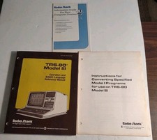 1980 Radio Shack TRS-80 Model III Operation and BASIC Language Reference Manual.