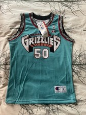 Nba Vancouver Grizzlies Reeves jersey camiseta trikot canotta Champion NWT