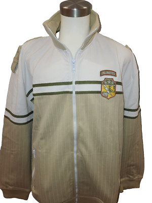 NWT Men's Ecko Unltd. Lieutenant Track Jacket Safari