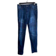 Balera Denim Stretch Moto Pants