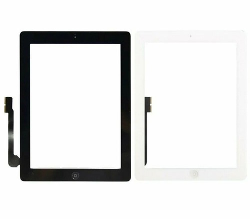 For iPad 3 / iPad 4 Digitizer Touch Screen with Home Button and Tape Black - Picture 9 of 9