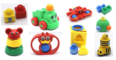 Lego Duplo Primo - Zubehör / Erweiterung / Einzelteile Anhänger, Platte, Ball,
