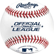 Baseball Rawlings Flat Seam grado torneo ufficiale lega