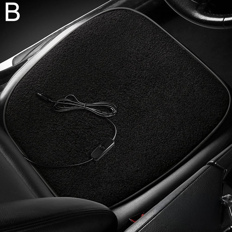 Car Square Seat Cushion Fast Heating in 130 Seconds Winter Heated Car