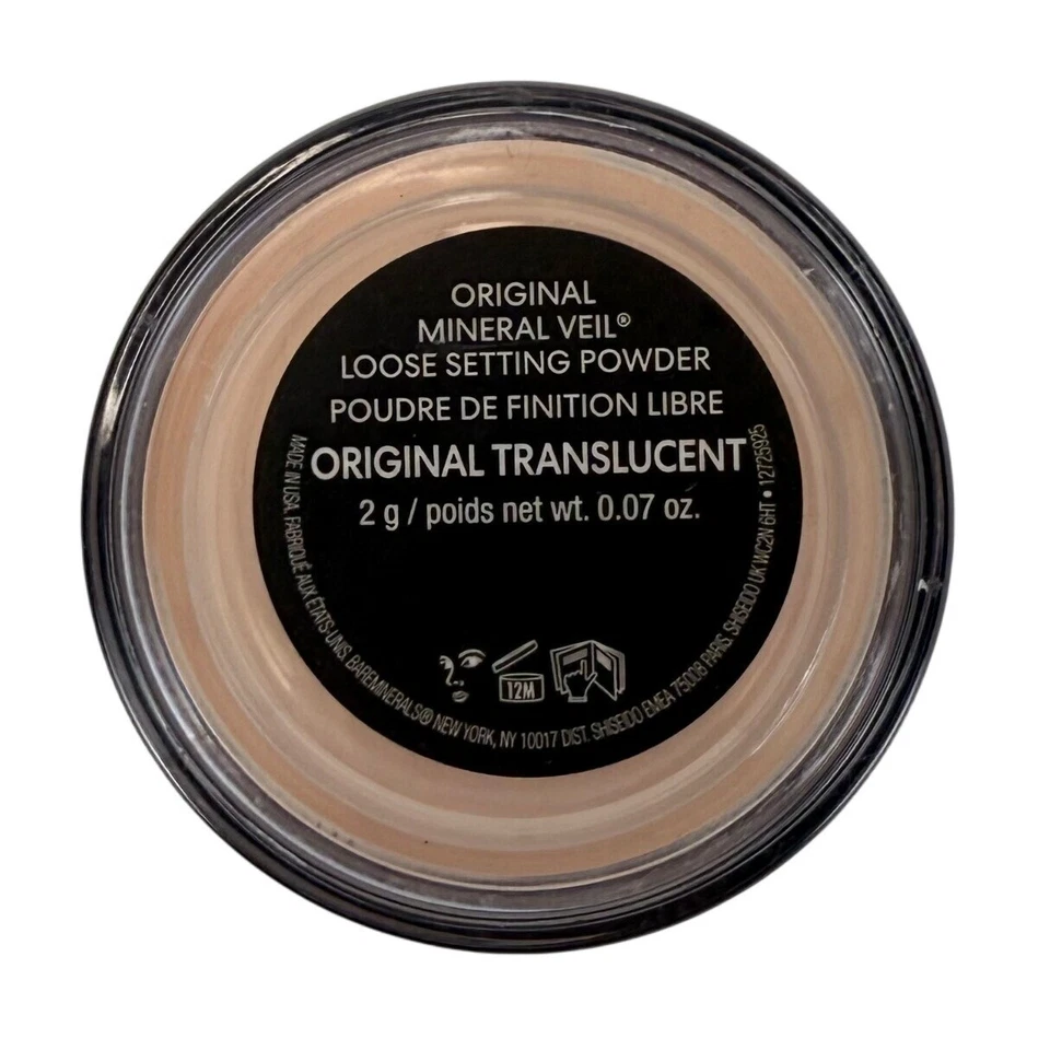 bareMinerals Original Mineral Veil Setting Powder Translucent Loose 0.07oz - Image 2 of 3