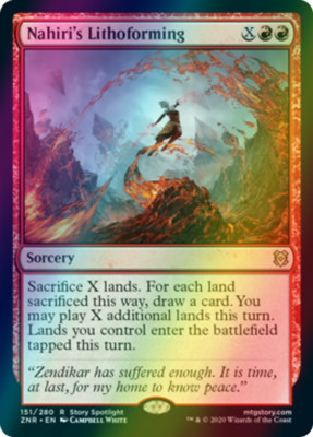 Nahiri's Lithoforming, FOIL, Zendikar Rising, MTG,NM/M | eBay