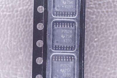 TLC7524CPW TI Digital to Analog Converter DAC 8 Bit 1-Ch 16-TSSOP SMT NOS