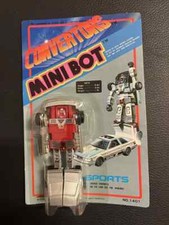 Select Convertors Minibot 1401 Sports Grey Car Auto TRANSFORMERS TF Mini Bot