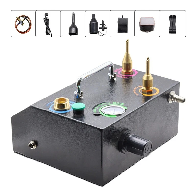 Balão de hélio inflador festa de aniversário casamento ferramenta aérea bomba de ar B363 - Imagem 2 de 4