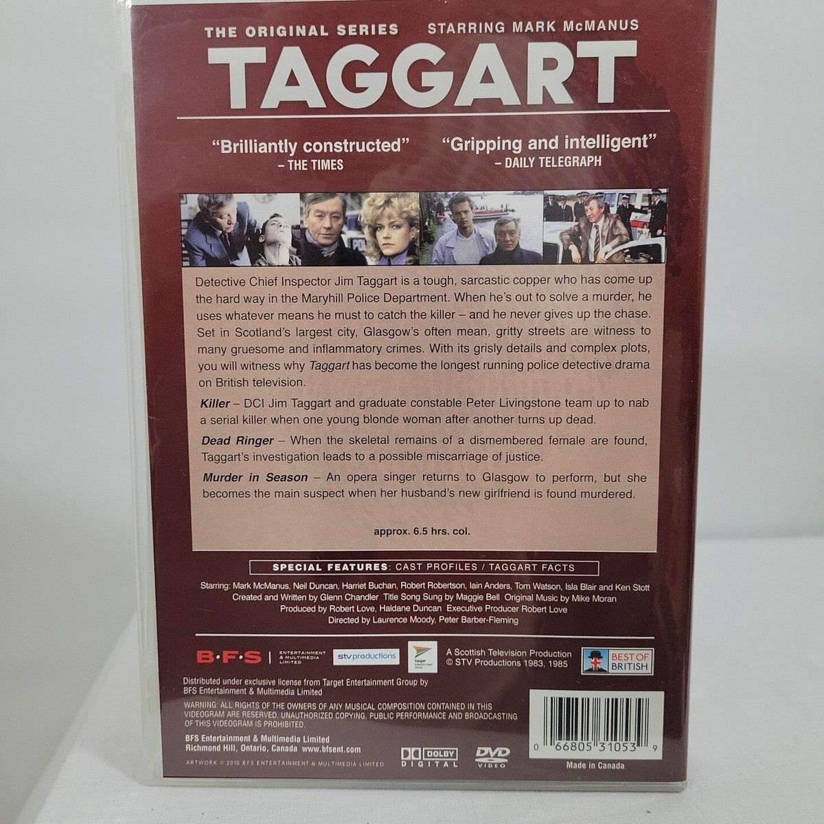 Taggart - Killer Set (3 DVD Boxset) (Canadian Release) 66805310539
