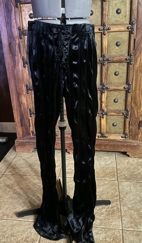 Vintage Original Kult Lip Service Blacklist Samt Korsett Hose