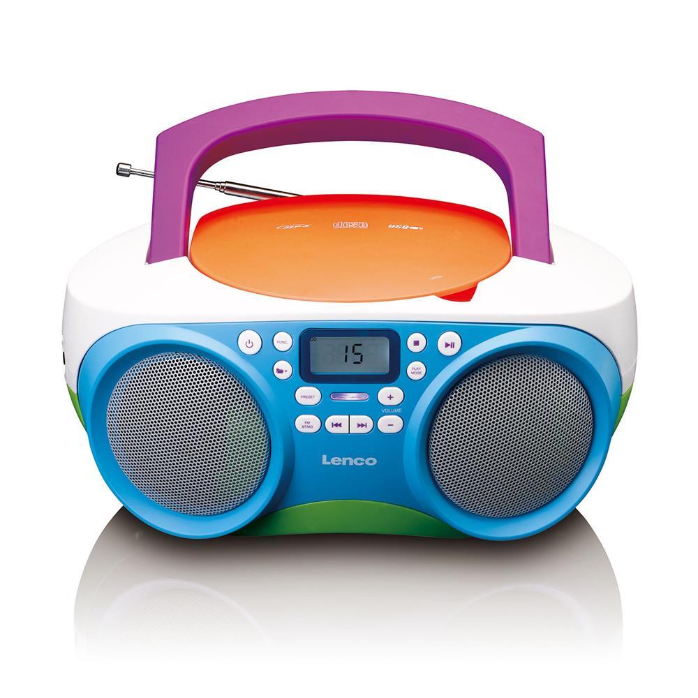 Lenco Scd-41 Kinderradio Fm-radio Cd/mp3-player Usb-anschluß
