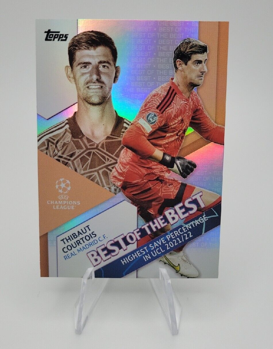 2022-23 Topps UEFA Club Competitions Best Of The Best #BB-2 Thibaut Courtois