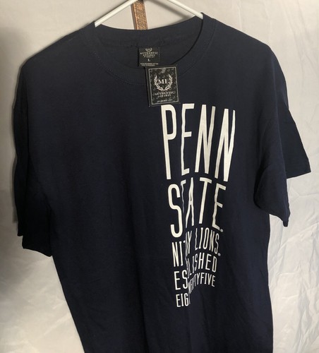 Penn State T-Shirt Mens Large Blue New With Tags “Penn State Nittany Lions” - Picture 3 of 4