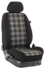 VW Polo 9N3 2005-2009 Maß Sitzbezüge Schonbezug Komplettset: GTI/gelb/schwarz