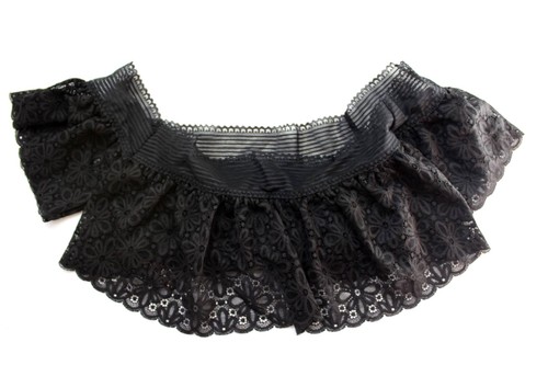 Victoria's Secret Lace Off-the-Shoulder Bralette Bra Top Black Size M - Picture 2 of 4