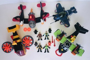imaginext aviones