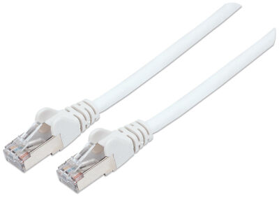 Intellinet 735513 Intellinet Patchkabel RJ45 S/FTP Cat6 3,0m LSOH Hebels. weiß