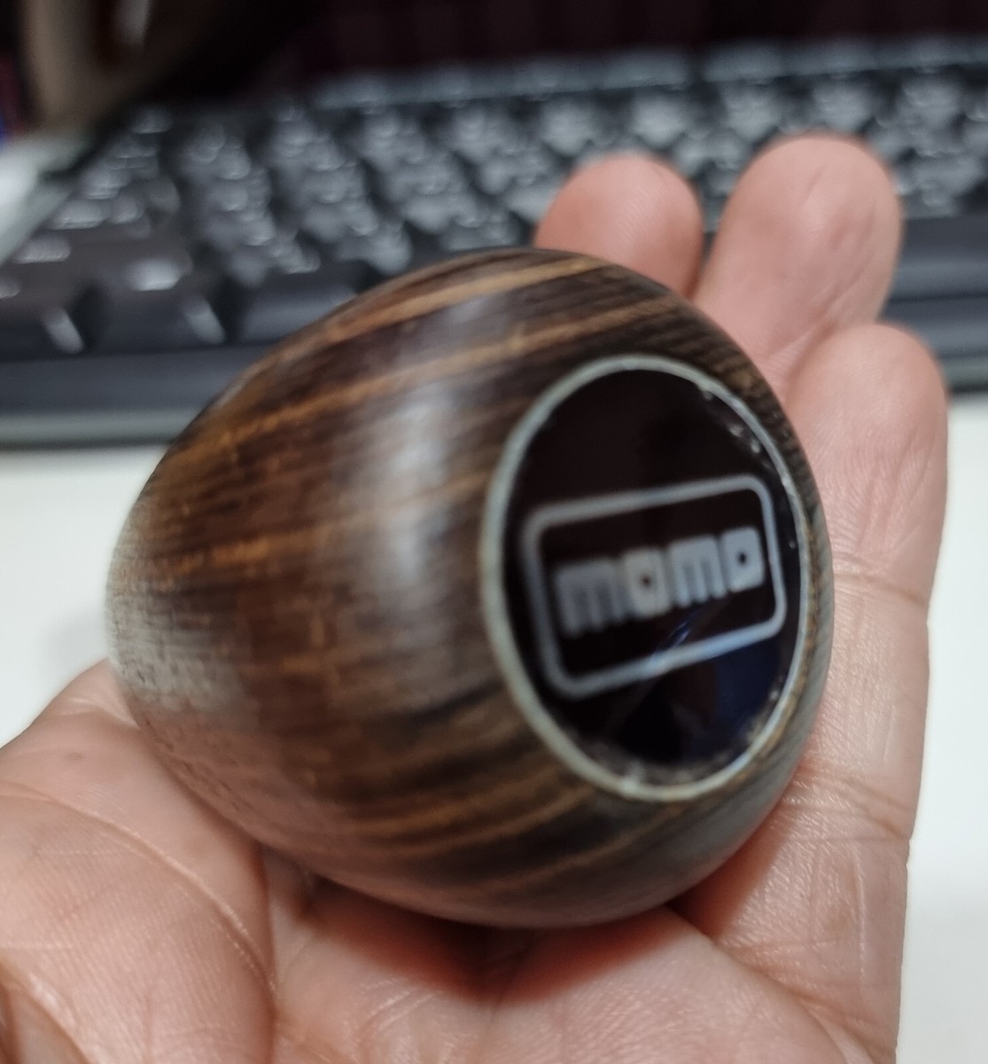 rare vintage momo wood Shift Knob size M10 x 1.25 | eBay
