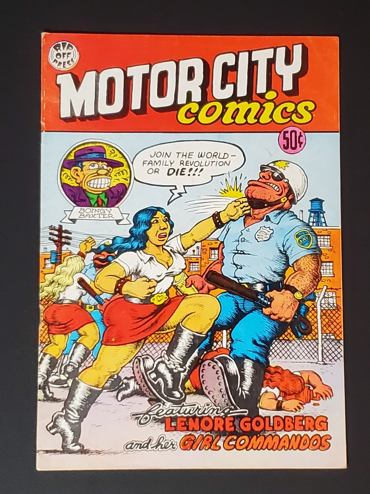 Motor City Comics #1 [Rip Off Comics] Fourth Print | eBay