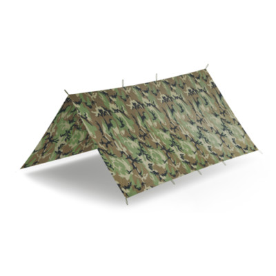 Helikon Tex SUPERTARP US WOODLAND green Outdoor Wilderness Tarp Basha Plane