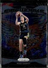 2024 Panini WNBA Prizm Firework Maddy Siegrist Dallas Wings #10 