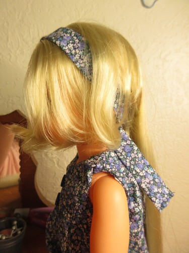 VINTAGE IDEAL VELVET WITH BLUE EYES-GROWING HAIR CRISSY FAMILY DOLL - Picture 4 of 7